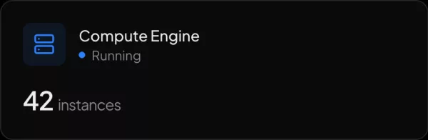 Compute engine widget