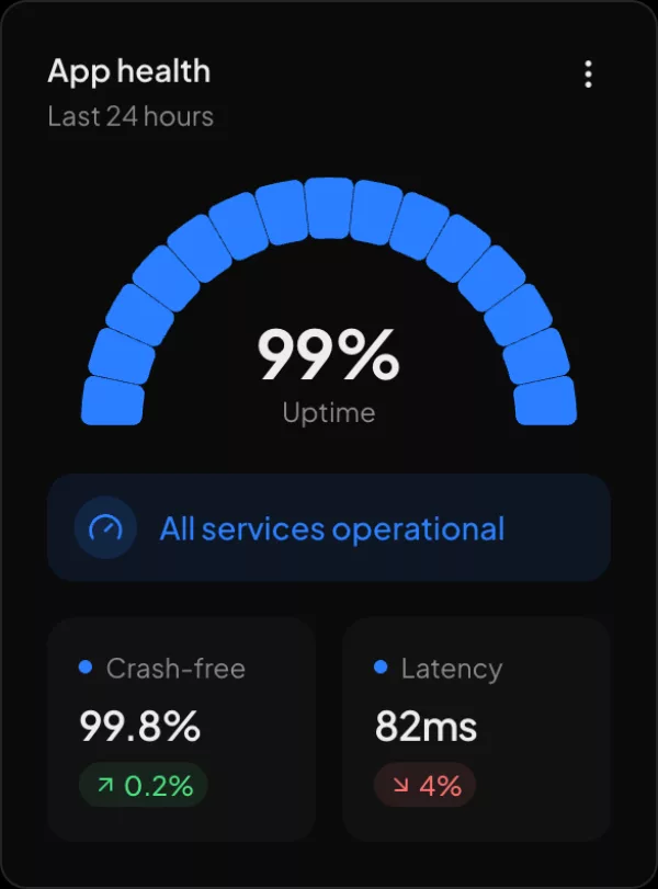 App health widget