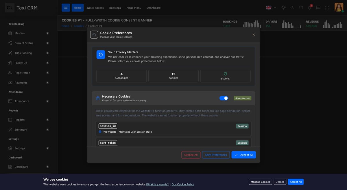 Stay compliant with cookie consent