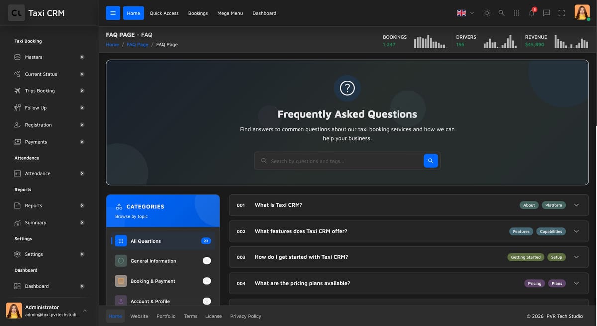 Answer questions instantly with FAQ