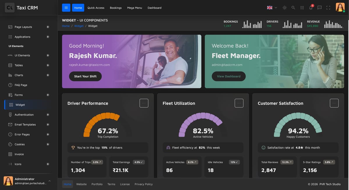 Build screens faster with widgets